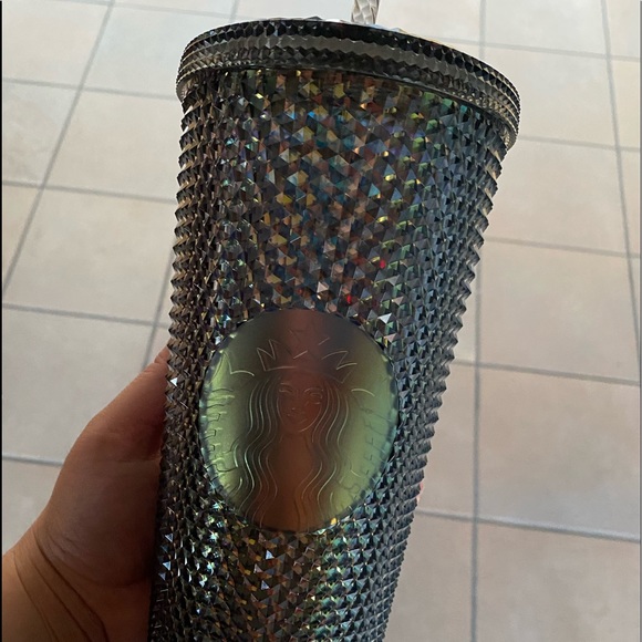 Starbucks Accessories - Starbucks Black Iridescent Studded Tumbler